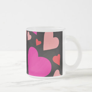 Tasse Givré Coeur de papier décoratif 1