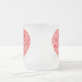 Tasse Givré Coeur encombré - Customisé (Centre)