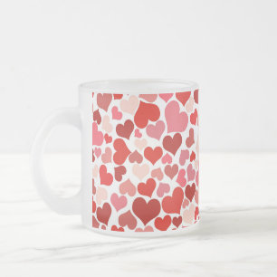 Tasse Givré Coeurs multicolores Motif-20367