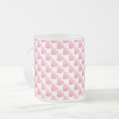 Tasse Givré Coeurs roses (Devant gauche)