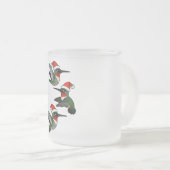 Tasse Givré Colibri à gorge rubis de Noël (Devant droit)