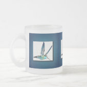 Tasse Givré Colibri bleu (Gauche)