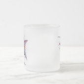 Tasse Givré Colibri exotique coloré personnalisable (Centre)