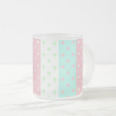 TASSE GIVRÉ COLLECTION JOLIE À POINTS (Devant droit)