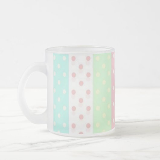 TASSE GIVRÉ COLLECTION JOLIE À POINTS (Gauche)