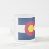 Tasse Givré Colorado : Le drapeau américain du centenaire (Devant gauche)