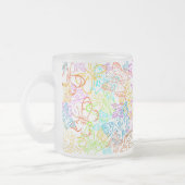 Tasse Givré Colorez-moi des papillons (Gauche)