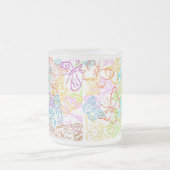 Tasse Givré Colorez-moi des papillons (Centre)