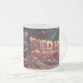 Tasse Givré Commande Rouge Chaud (Devant droit)