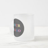 Tasse Givré Company Logo Personalized Business Coffee (Devant gauche)