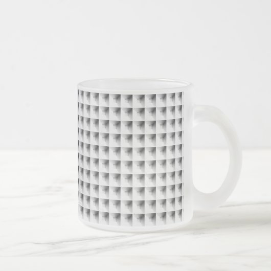 Tasse Givré compartment design in Grey... (Droit)
