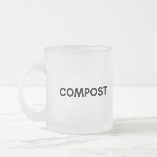 Tasse Givré compost (Gauche)
