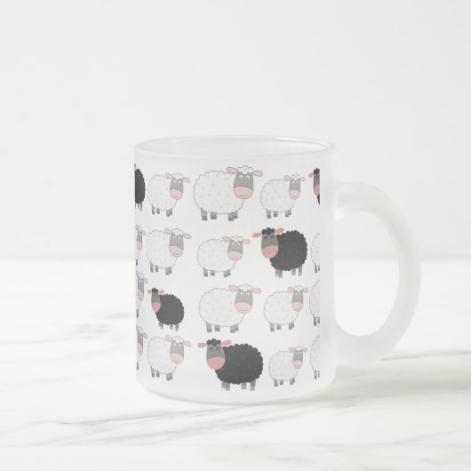 Tasse Givré Compter les moutons (Droit)