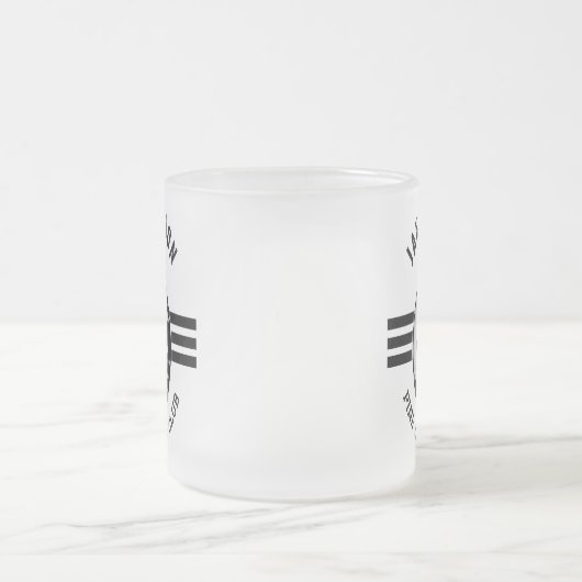 Tasse Givré Conception de golfeuse élégante pour femmes (Centre)