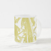 Tasse Givré Conception de palmiers tropicaux (Devant droit)