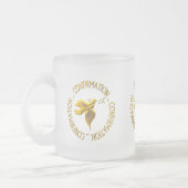 Tasse Givré Confirmation en or et Holy Spirit (Gauche)