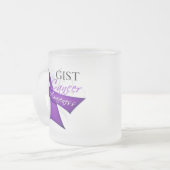 Tasse Givré Conscience de Cancer d'ESSENTIEL de ruban (Devant gauche)