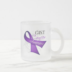 Tasse Givré Conscience de Cancer d'ESSENTIEL de ruban