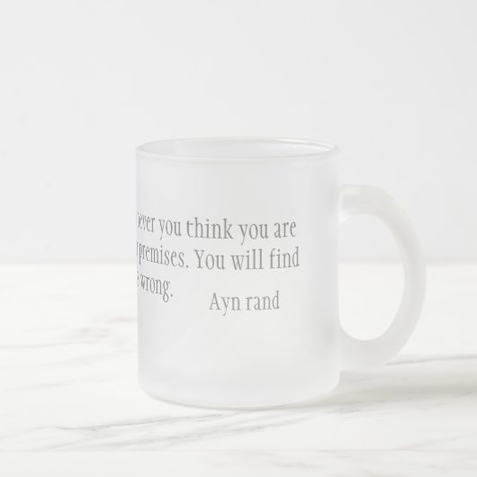 Tasse Givré Contradictions (Droit)