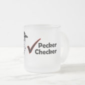 Tasse Givré Contrôleur de quéquette (Devant droit)