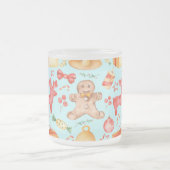 Tasse Givré Cookies et bonbons de Noël (Centre)