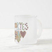 Tasse Givré Cookies pour Père Noël Tshirts et cadeaux (Devant droit)