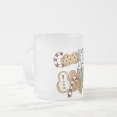 Tasse Givré Cookies pour Père Noël Tshirts et cadeaux (Devant gauche)