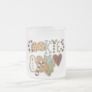 Tasse Givré Cookies pour Père Noël Tshirts et cadeaux