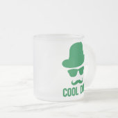 Tasse Givré Cool Papa Meilleur DAD Un cadeau amusant et élégan (Devant droit)