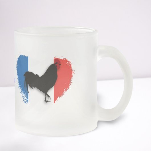 Tasse Givré Coq Tricolor