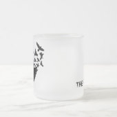 Tasse Givré Corbeau, plumes noires (Centre)