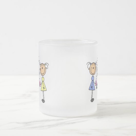 Tasse Givré Corde à sauter de filles de bâton (Centre)