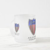 Tasse Givré Corps général adjugeant de l'armée (Devant gauche)