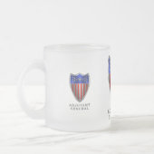Tasse Givré Corps général adjugeant de l'armée (Gauche)