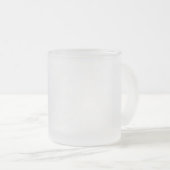Tasse Givré Couleur solide blanc Fantôme (Devant droit)