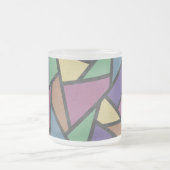 Tasse Givré Couleurs arc-en-ciel en mosaïque motif (Centre)