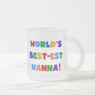 Tasse Givré Couleurs vives Meilleurs Tshirts Nanna