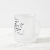 Tasse Givré Coupe Contemplative Cappuccino (Devant droit)