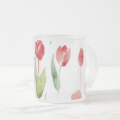 Tasse Givré Coupe Lilac en verre (Devant droit)