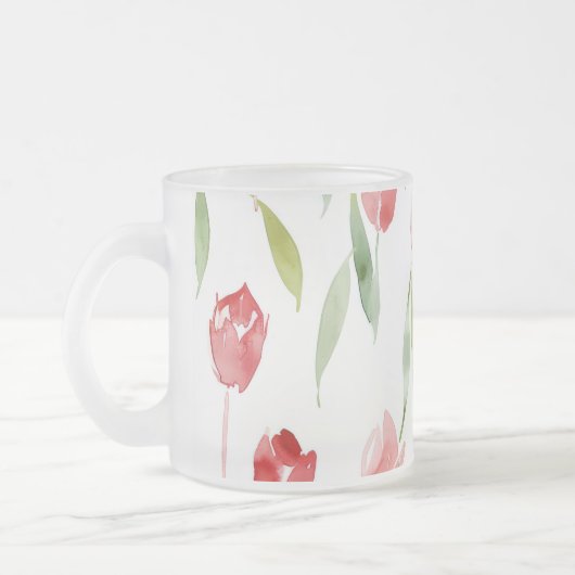 Tasse Givré Coupe Lilac en verre (Gauche)