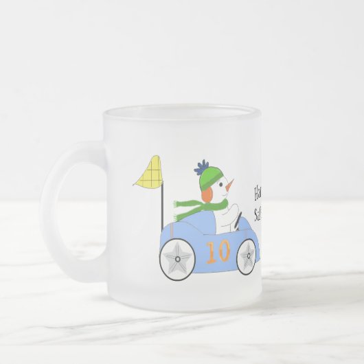 Tasse Givré Course automobile (Gauche)