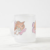 Tasse Givré Coussin de lapin pour Kitty (Devant gauche)