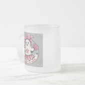 Tasse Givré Cozy ghost - Halloween Cheerleader (Devant gauche)
