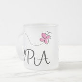 Tasse Givré CPA rose mignon (Devant gauche)