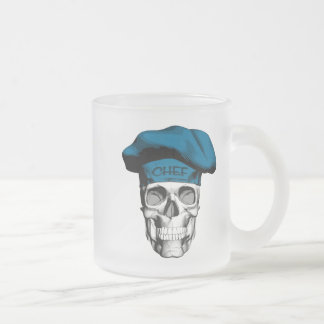 Tasse Givré Crâne Casquette bleu