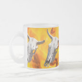 Tasse Givré Crâne de vache et feu (Gauche)