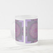 Tasse Givré Création Mandala (Devant gauche)
