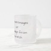 Tasse Givré Créer votre propre Customisé (Devant droit)