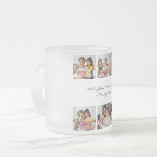 Tasse Givré Créez votre propre collection de photos 6 Ajouter (Devant gauche)