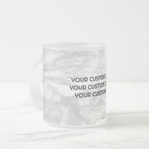 Tasse Givré Créez votre propre personnalisation personnalisée